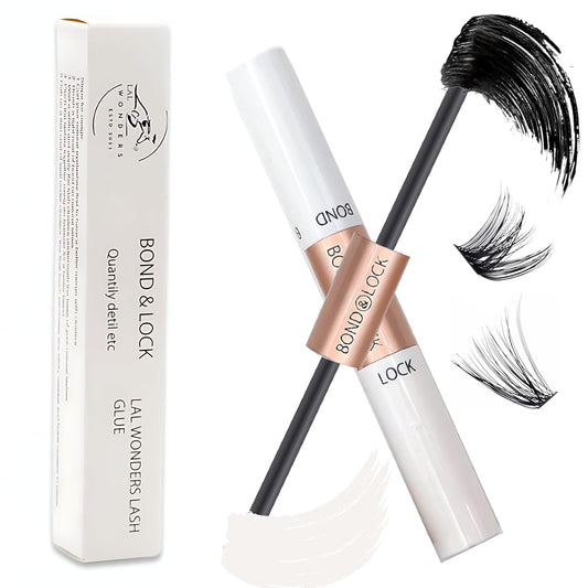 Black Waterproof Eyelash Glue – Strong Hold, Latex-Free, Long-Lasting