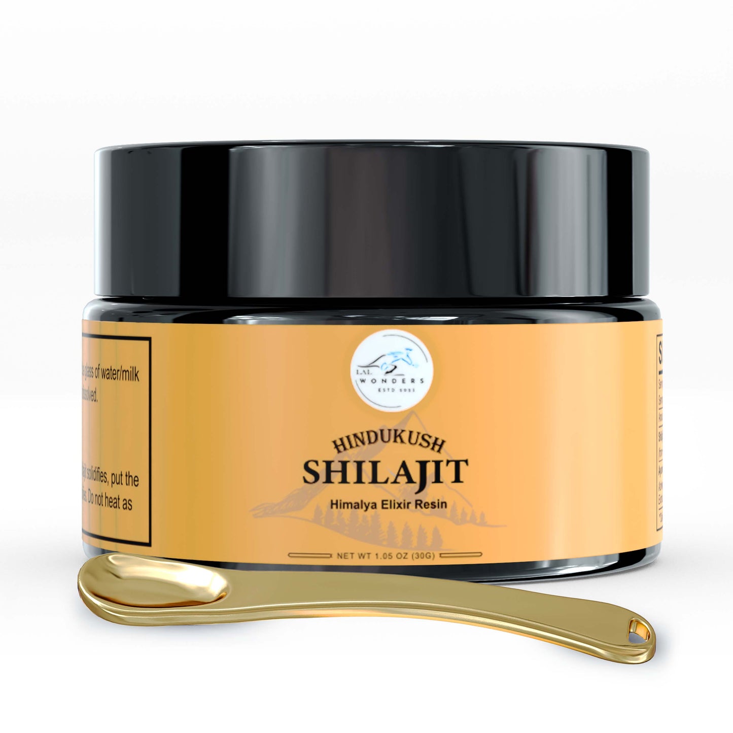 Shilajit Mineral Resin |100% Gold Grade Shilajit |Pure Supplement with Fulvic Acid & Trace Minerals for Immunity & Energy Support|30 Grams