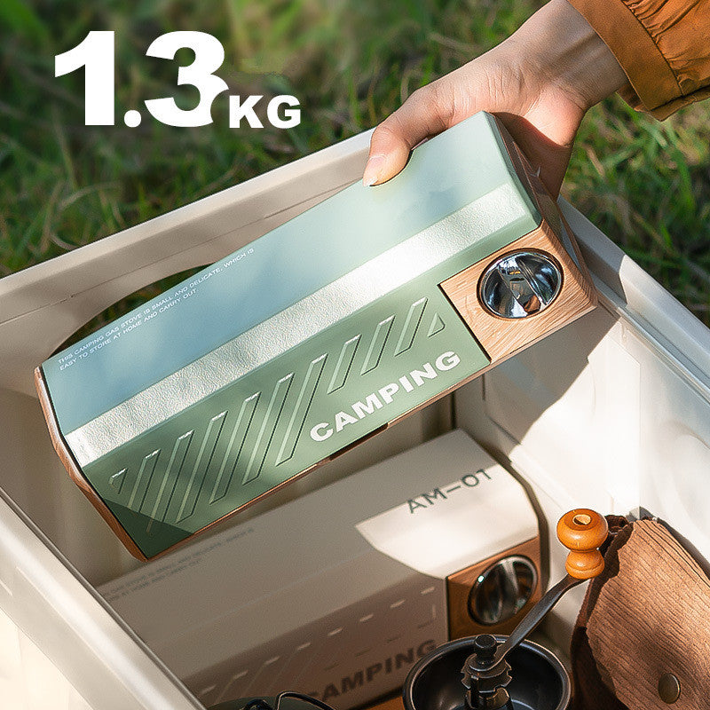 Cassette Countertop Portable Stove | Lightweight Backpacking, Foldable Camping Stove | Multi-Stage Adjustable Fire | Precise Temperature Control Cooking Stove with Carry Bag