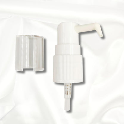 Lal Wonders White Long Nozzle Oral Pump | Fine Mist Spray Dispenser for Essential Oils, Water Based Applications | Versatile Oral Swivel Pump Top | Reuse Replacement Cap for 15ml Amber Bottles