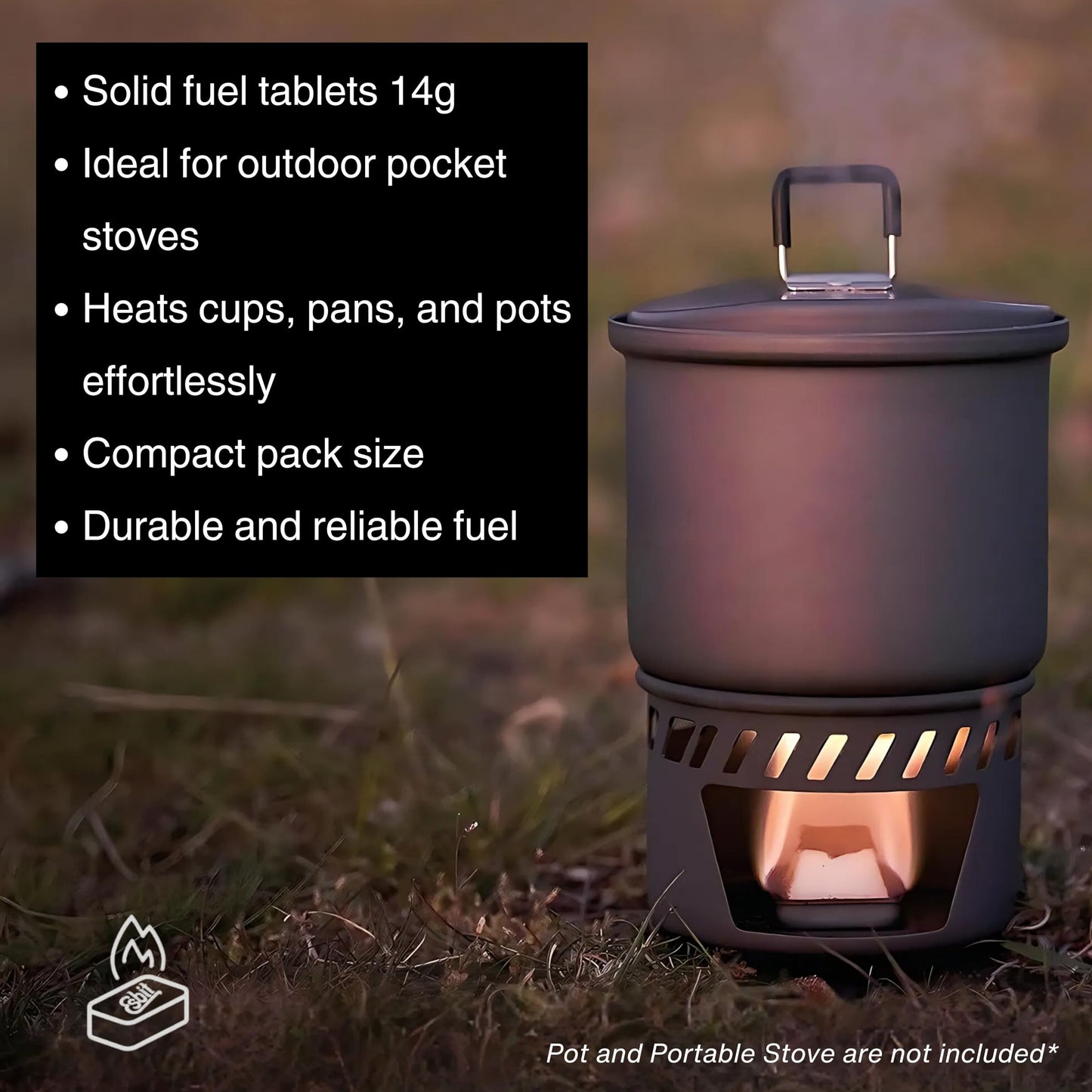 Lal Wonders Solid Fuel Tablets| Eco-Friendly Fire Starters for Fireplace, BBQ, Campfires, Grill & Wood Stove|1300-Degree Fuel Tablets |Fire Starter Cubes & Odorless Camping Accessories|8-Pack