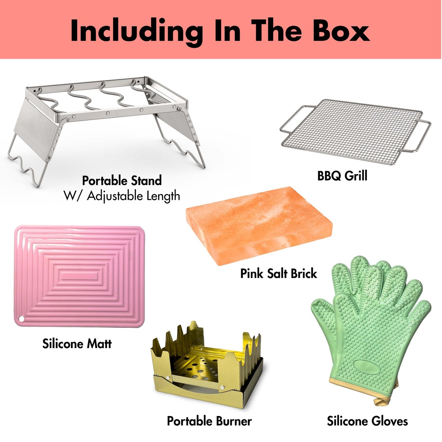Lal Wonders Himalayan Salt Block For Grilling, Cooking, Cutting and Serving,12X8X1.5 Food Grade Himalayan Pink Salt Stone on Stainless Steel Stand with BBQ Plate, Unique Gifts for Men, Women, Chef, Cooks