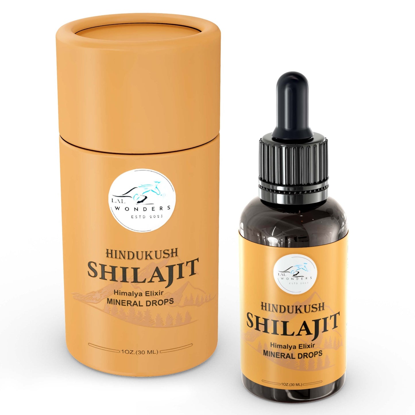 Shilajit Mineral Drops | Shilajit Supplement for Men Women with Trace Minerals | Immune Support,, Energy Boost & Wellness Drops|